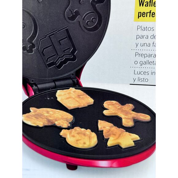 Bella Christmas Waffle Maker NEW - Picture 6 of 7